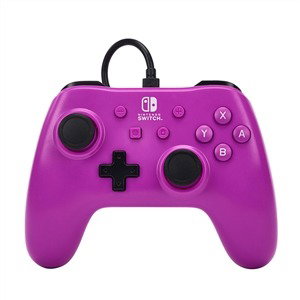 PowerA Manette avec câble officielle pour Nintendo Switch NSGP0143 - Violet Grape - Câble USB amovible 3m PowerA Manette avec câble officielle pour Nintendo Switch NSGP0143 - Violet Grape - Câble USB amovible 3m