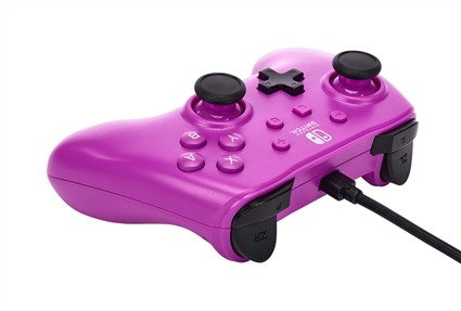 PowerA Manette avec câble officielle pour Nintendo Switch NSGP0143 - Violet Grape - Câble USB amovible 3m PowerA Manette avec câble officielle pour Nintendo Switch NSGP0143 - Violet Grape - Câble USB amovible 3m