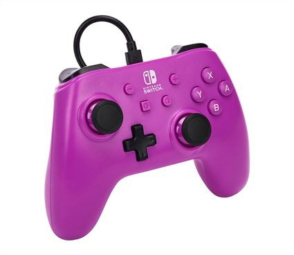 PowerA Manette avec câble officielle pour Nintendo Switch NSGP0143 - Violet Grape - Câble USB amovible 3m PowerA Manette avec câble officielle pour Nintendo Switch NSGP0143 - Violet Grape - Câble USB amovible 3m