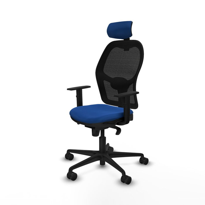 Piqueras y Crespo Chaise de Bureau 1D036N2 Bleu