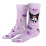 Cerdá Chaussettes Hello Kitty et Kuromi - Taille chaussure 36-43 - Couleur Violet