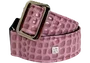 Getm Correa Guit/Bajo - Aussie Gator Dusty Lilac - Lanière pour Guitare/Basse Réglable 165 cm