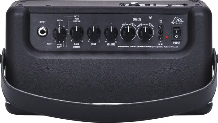 EKO Amplificateur de guitare portable BAIO Bluetooth/FX/Interface - 15W EKO Amplificateur de guitare portable BAIO Bluetooth/FX/Interface - 15W