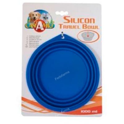 Nayeco Vet Nayeco Plato De Viaje De Silicona 500Ml Acc Vet Gamelle de voyage en silicone 500 ml pour animaux