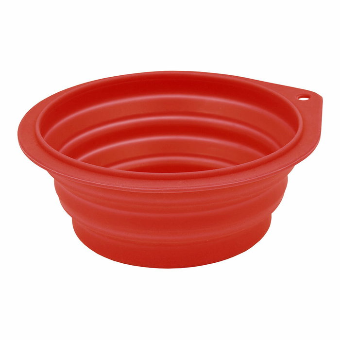 Gamelle Pliable pour Animaux Domestiques Nayeco Rouge Silicone 500 ml Gamelle Pliable pour Animaux Domestiques Nayeco Rouge Silicone 500 ml