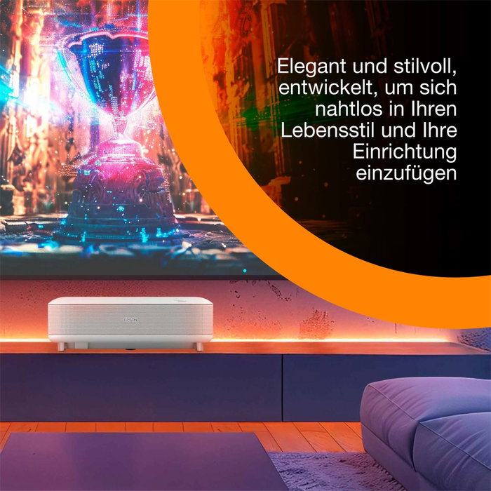 Epson Lifestudio Grand EH-LS670W Blanc
