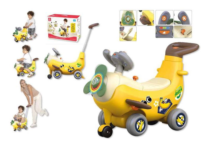 Hola Correpasillos Avión Banana 4 en 1 Hola Correpasillos Avión Banana 4 en 1