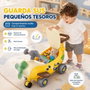 Hola Correpasillos Avión Banana 4 en 1
