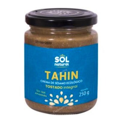 SOLNATURAL TAHIN tostado BIO 250gr. SOLNATURAL TAHIN tostado BIO 250gr.