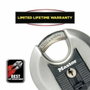 Master Lock Lot de 2 Cadenas M40EURT en Acier Inoxydable 70 mm