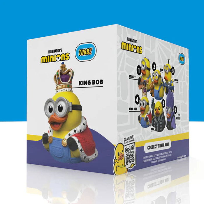 Minions Tubbz figurine PVC King Bob Boxed Edition 10 cm
