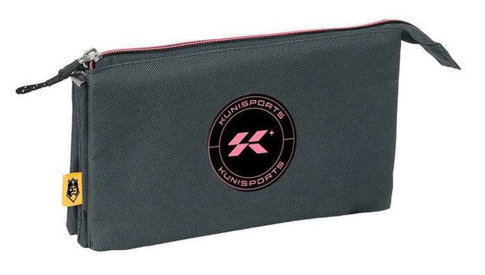 Safta Kunisport Portatodo Triple Kings League - Coffret à 3 compartiments 22 x 12 x 3 cm