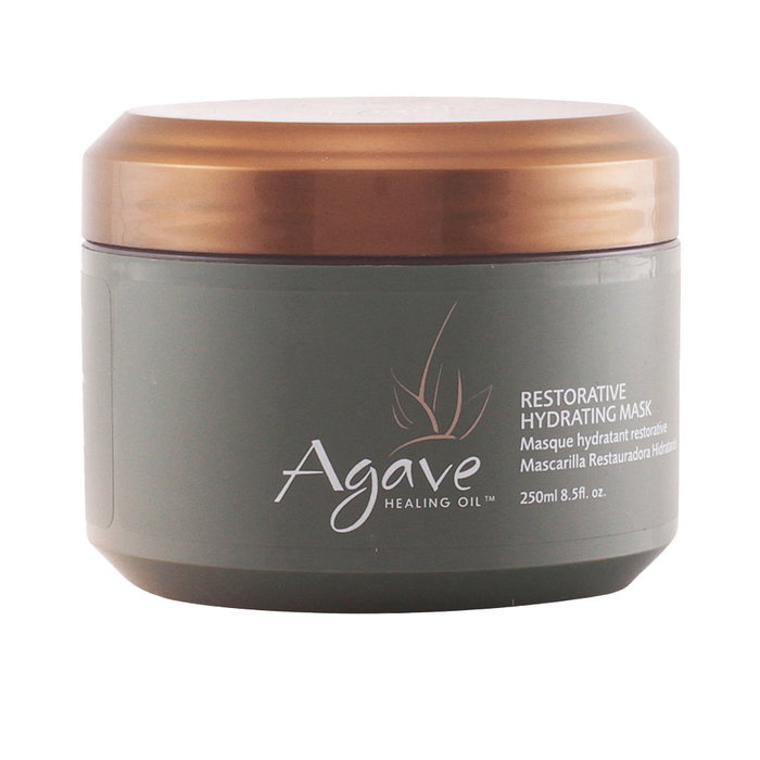 Agave HEALING OIL Masque Hydratant Résoratif Cheveux Secs et Endommagés 250 ml Agave HEALING OIL Masque Hydratant Résoratif Cheveux Secs et Endommagés 250 ml