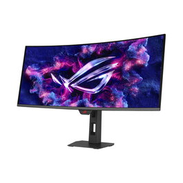 ASUS ROG Strix XG34WCDG - Moniteur gaming OLED incurvé 34" 1440p 3440x1440 175 Hz, 0.03 ms, HDR400, FreeSync Premium Pro (Réf. 90LM0B70-B01171)