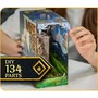 Revell Tiny Adventures - Kit de Maquette 3D DIY Book Nook Le Seigneur des Anneaux - Minas Tirith avec Éclairage LED à Construire - Serre Livre Décorative