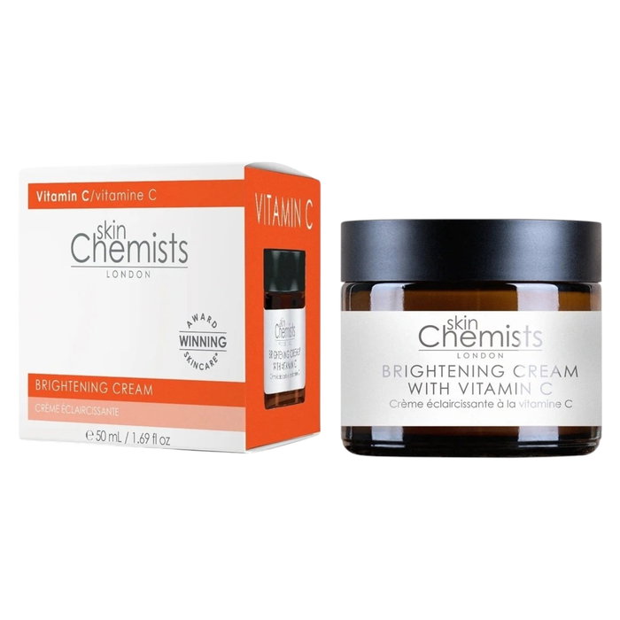 Skin Chemists Crème Éclaircissante au Visage à la Vitamine C, Soin Anti-Taches, 50 ml Skin Chemists Crème Éclaircissante au Visage à la Vitamine C, Soin Anti-Taches, 50 ml