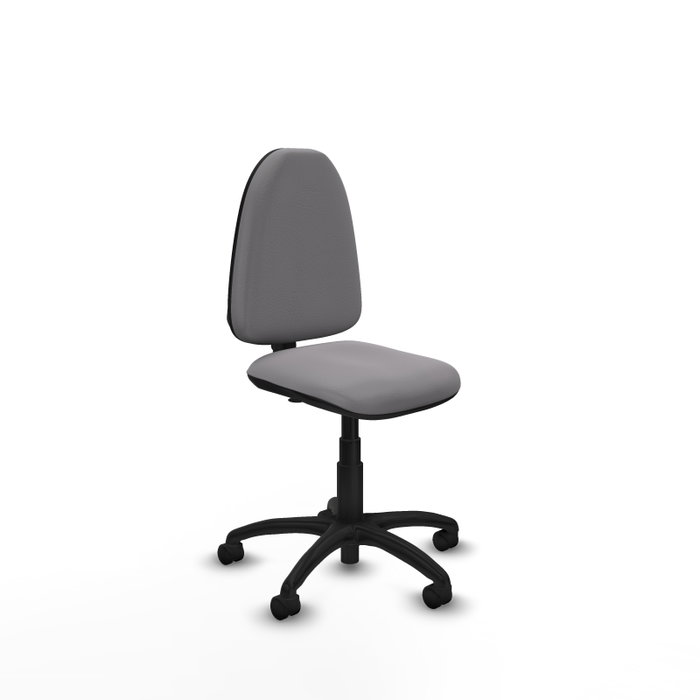 PIQUERAS Y CRESPO Chaise de bureau Aýna, Simili cuir gris PIQUERAS Y CRESPO Chaise de bureau Aýna, Simili cuir gris