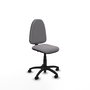 PIQUERAS Y CRESPO Chaise de bureau Aýna, Simili cuir gris