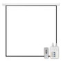 Phoenix Technologies Pantalle Électrique de Projection 135" 2,40 x 2,40 m Mural/Plafond 1:1 4:3 16:9
