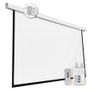 Phoenix Technologies Pantalle Électrique de Projection 135" 2,40 x 2,40 m Mural/Plafond 1:1 4:3 16:9