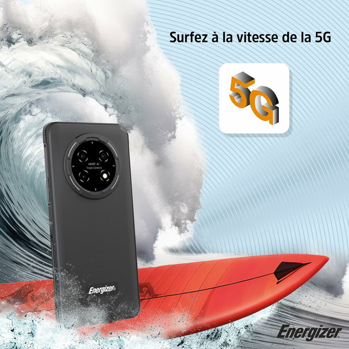 Téléphone portable pour personnes âgées Energizer H67GEU 6,78" 4 GB RAM 128 GB Noir