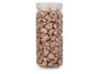 GIFTDECOR Bote de pierres décoratives métallisées marron 10-20 mm 700g