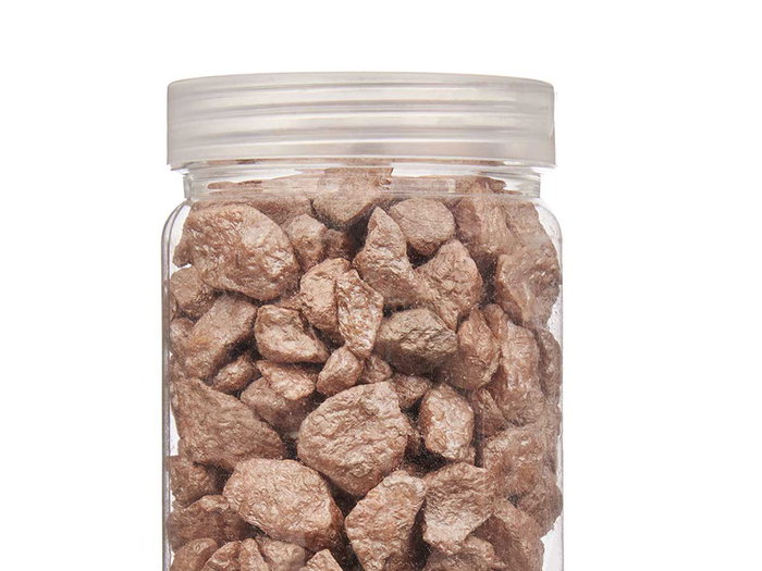 GIFTDECOR Bote de pierres décoratives métallisées marron 10-20 mm 700g GIFTDECOR Bote de pierres décoratives métallisées marron 10-20 mm 700g