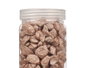 GIFTDECOR Bote de pierres décoratives métallisées marron 10-20 mm 700g