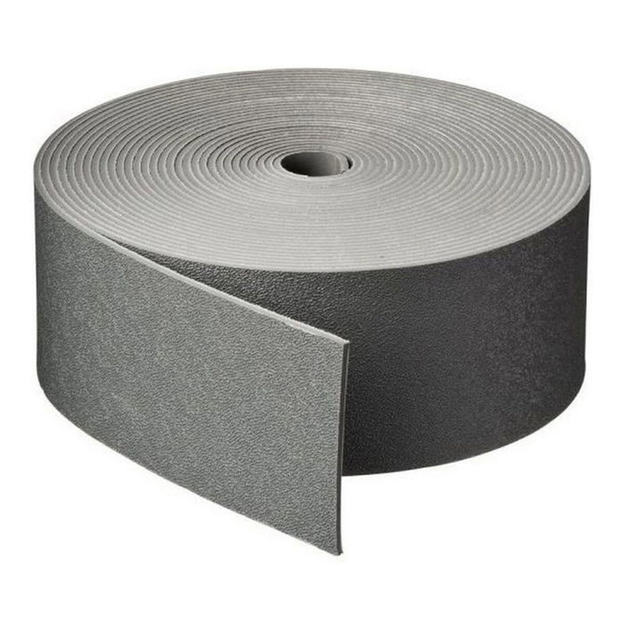 Nature Bordure de jardin en polyéthylène gris 7,5 cm x 10 m