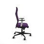 Piqueras Y Crespo Fauteuil Albacete, mécanisme synchrone, violet