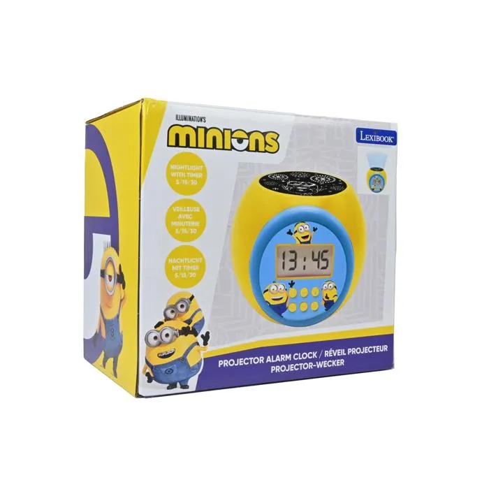 Lexibook Réveil projecteur Minions Lexibook Réveil projecteur Minions