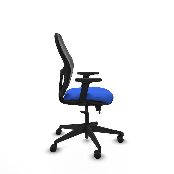 PIQUERAS Y CRESPO Chaise Alocén Synchrone Bleu Maille Noir