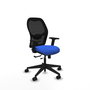 PIQUERAS Y CRESPO Chaise Alocén Synchrone Bleu Maille Noir