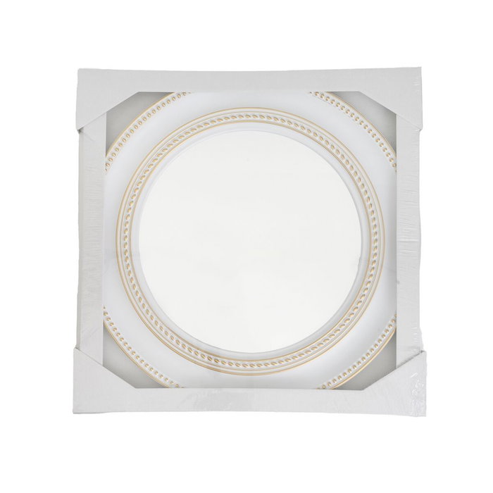 BigBuy Home Miroir mural Doré 60 x 3,5 x 60 cm