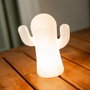 New Garden Panchito Lampe de table tactile rechargeable blanche