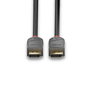 Lindy Câble DisplayPort 1.4 Anthra Line 0.5m - Professionnel, 8K 60Hz, 4K 144Hz, Triple Blindage, Connecteurs Or, 32.4 Gbit/s
