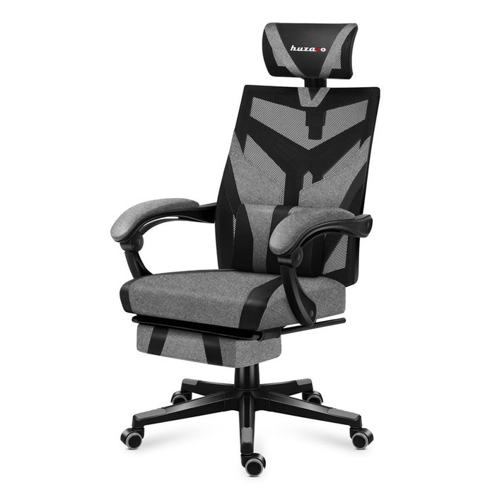 Huzaro Combat 5.0 Chaise de jeu Noir Gris