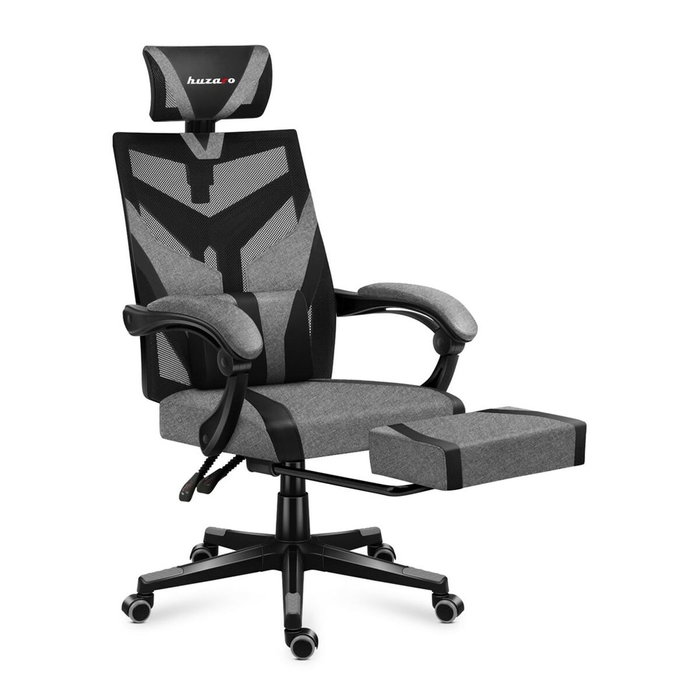Huzaro Combat 5.0 Chaise de jeu Noir Gris