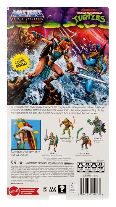 MOTU x TMNT: Turtles of Grayskull figurine Teela 14 cm MOTU x TMNT: Turtles of Grayskull figurine Teela 14 cm