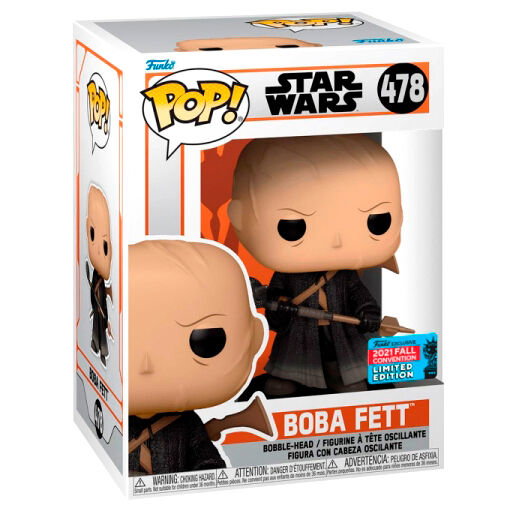 FUNKO Figura POP Star Wars Boba Fett No Armor Exclusive FUNKO Figura POP Star Wars Boba Fett No Armor Exclusive
