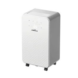 Doris Déshumidificateur 10L/jour, Réservoir 2L, 3 Modes (Normal, Séchage, Veille), Minuteur 24h, Mémoire, Auto-arrêt, 49x28x20cm, 270W