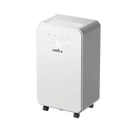 Doris Déshumidificateur 10L/jour, Réservoir 2L, 3 Modes (Normal, Séchage, Veille), Minuteur 24h, Mémoire, Auto-arrêt, 49x28x20cm, 270W