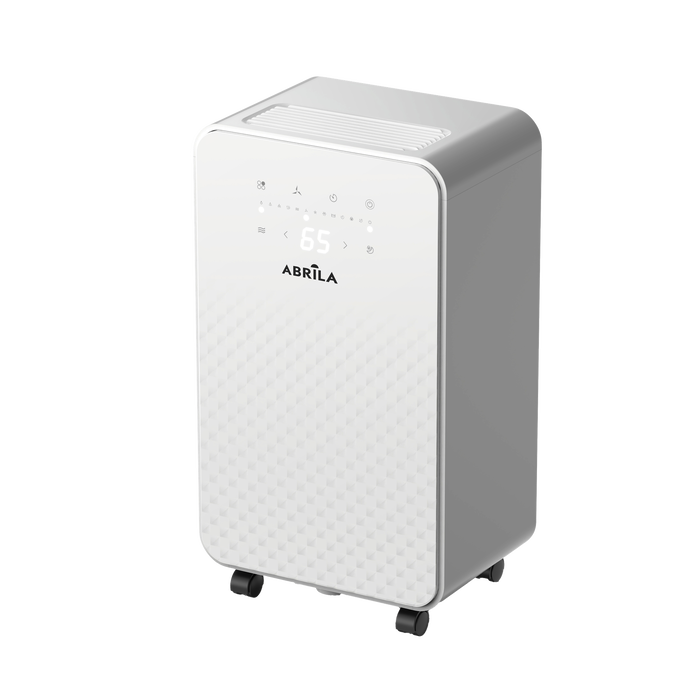 Doris Déshumidificateur 270W Réservoir 2L Arrêt Auto 3 Modes Minuterie Mémoire 49x28x20 cm Blanc