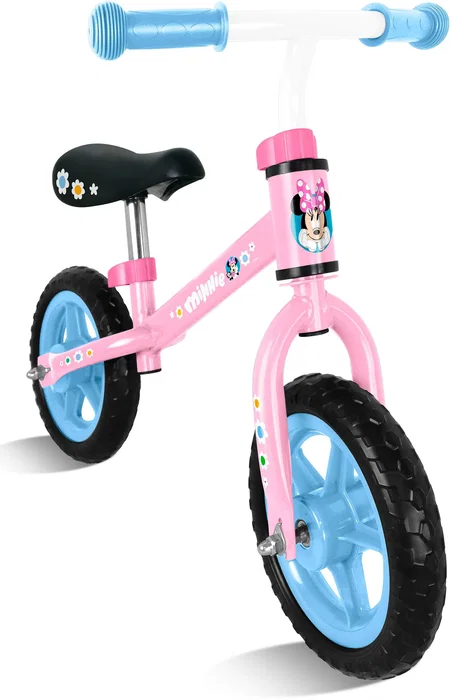 Minnie Draisienne Enfants MN432006 10 Pouces Rose - Cadre Acier, Pneus EVA Incrèvables, Guidon et Selle Réglables, Sécurité Renforcée Minnie Draisienne Enfants MN432006 10 Pouces Rose - Cadre Acier, Pneus EVA Incrèvables, Guidon et Selle Réglables, Sécurité Renforcée