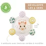 Sophie la Girafe - Anneau de Dentition Sonore - 6 Textures Différentes avec Pouet Intégré - En Caoutchouc Naturel pour Bébé