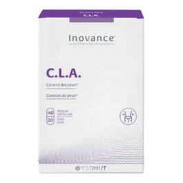 INOVANCE Cla 40Perlas Complément Alimentaire 1200 mg Guarana Chrome 120 Capsules