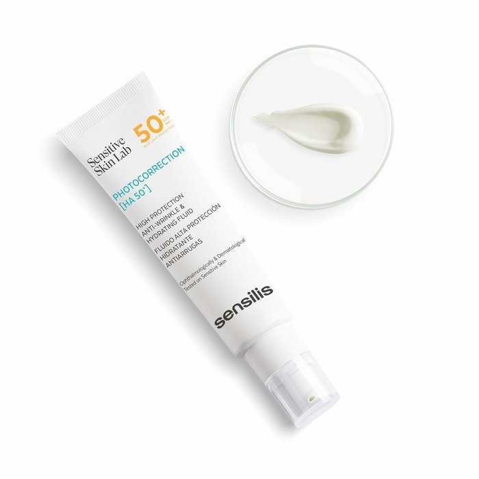 Sensilis PHOTOCORRECTION [HA 50+] Fluide Hydratant et Anti-rides SPF 50+
