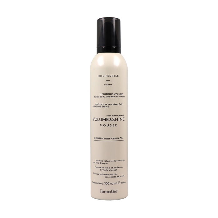 Farmavita HD Life Style Mousse pour Volume et Brillance, Coiffure avec Corps et Texture, Format 300 mL Farmavita HD Life Style Mousse pour Volume et Brillance, Coiffure avec Corps et Texture, Format 300 mL