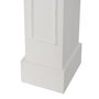 BigBuy Home Façade de cheminée Blanc Bois d'épicéa et MDF 105 x 17 x 103 cm