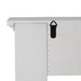 BigBuy Home Façade de cheminée Blanc Bois d'épicéa et MDF 105 x 17 x 103 cm